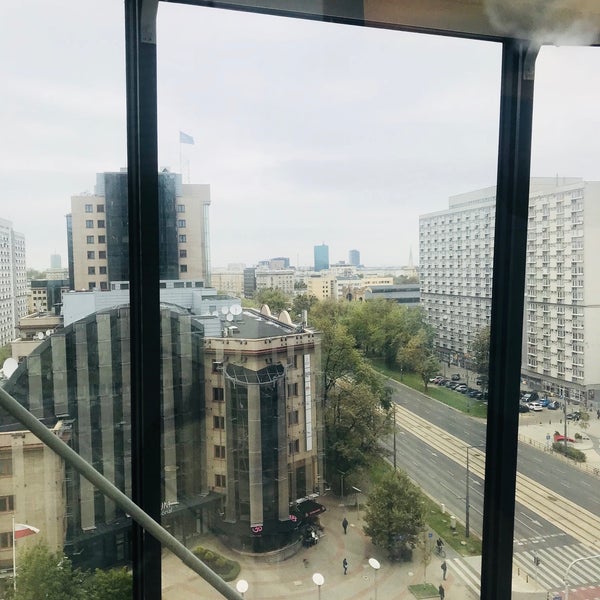 Photo taken at The Westin Warsaw by Claudia I. on 9/27/2018