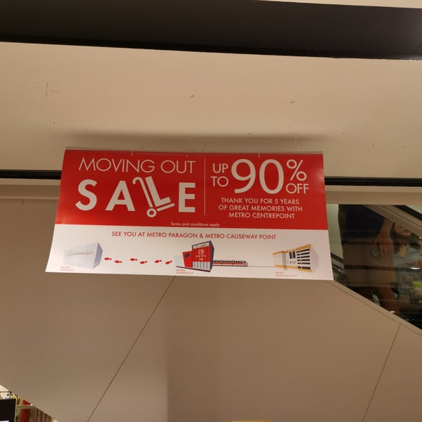 Metro Department Store in Orchard Road