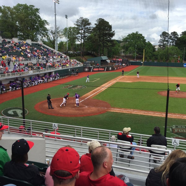 Photo taken at Foley Field by Ronnie on 4/18/2015