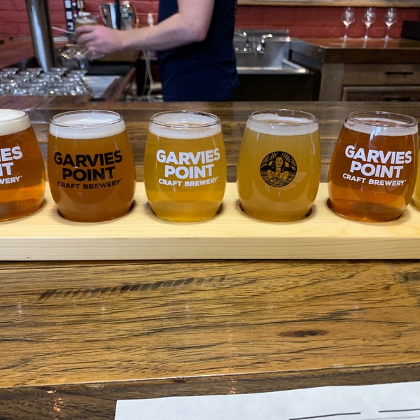 Photo taken at Garvies Point Brewery by Damian P. on 10/10/2019
