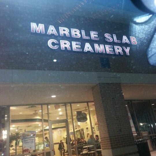Marble Slab Creamery Ice Cream Shop in Irving