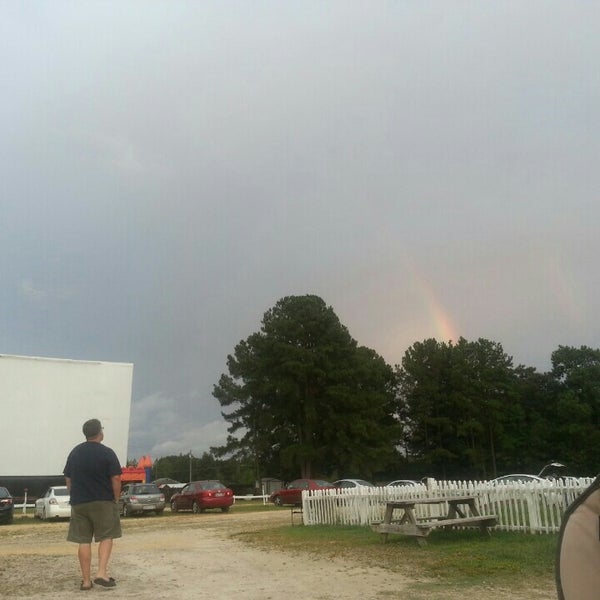 Photo taken at Raleigh Road Outdoor Theatre by chris m. on 9/6/2015
