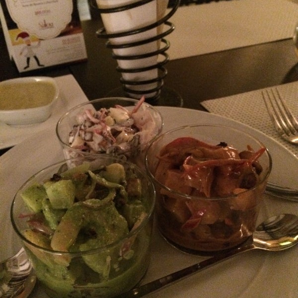 Photo taken at Restaurante Salou Cartagena by Caroline I. on 12/24/2014
