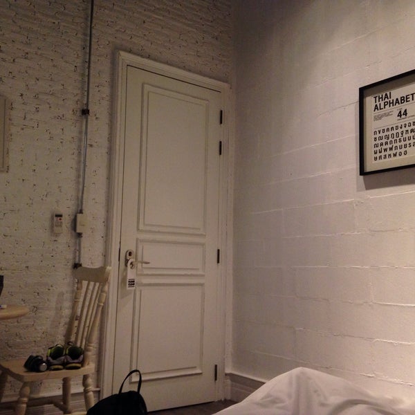 Photo taken at ONEDAY Hostel &amp; Co-Working Space by Chris S. on 3/25/2015