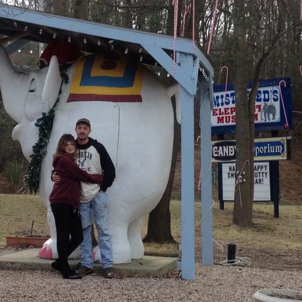 Photo taken at Mister Ed&#39;s Elephant Museum &amp; Candy Emporium by Brande B. on 1/1/2014