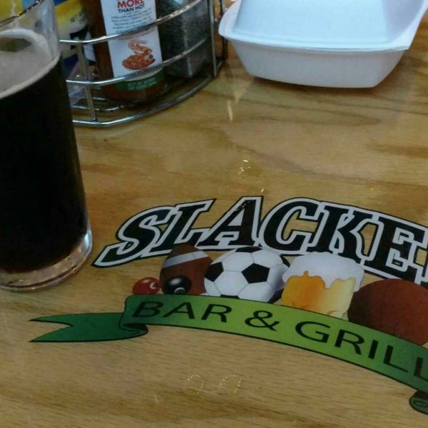 Photo taken at Slackers Bar &amp; Grill by Patti P. on 9/24/2017