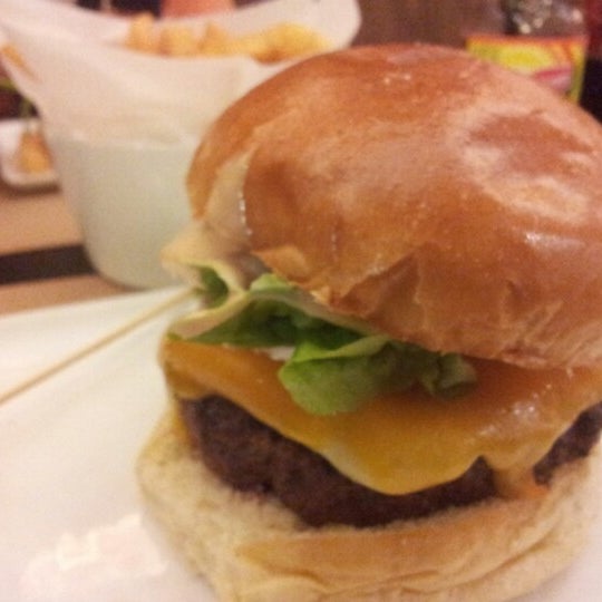 Photo taken at Burger Republic by Renaud S. on 1/3/2013