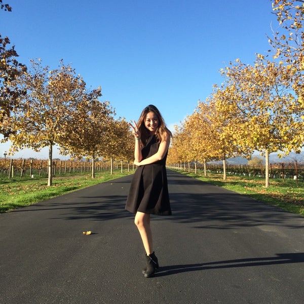 Photo taken at Trefethen Family Vineyards by Liang S. on 11/27/2014