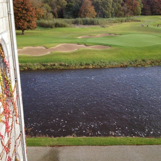 Photo taken at Adare Manor Hotel by Mark S. on 10/20/2012