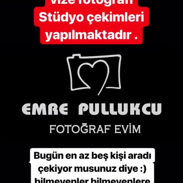 Photo taken at EMRE PULLUKCU FOTOĞRAF EVİM / Fotoğrafçı by Emre P. on 5/9/2019