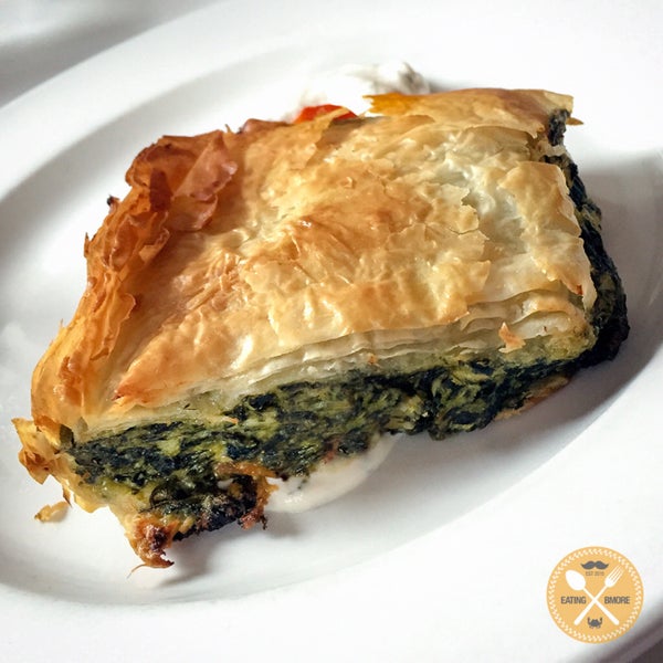 Spinach Pie is quite nice. #delish