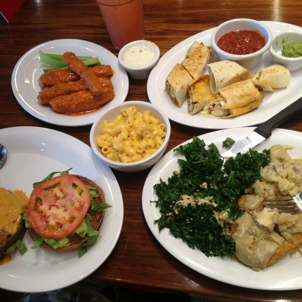 Photo taken at Veggie Grill by Crystal T. on 9/2/2013