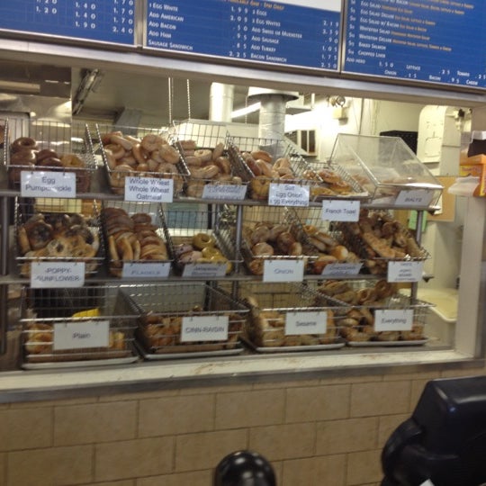 Photo taken at Bagel Oasis by Anthony D. on 11/22/2012