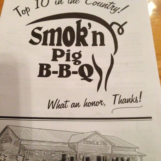 Foto tomada en Smok&#39;n Pig BBQ  por Leigh E. el 10/13/2012