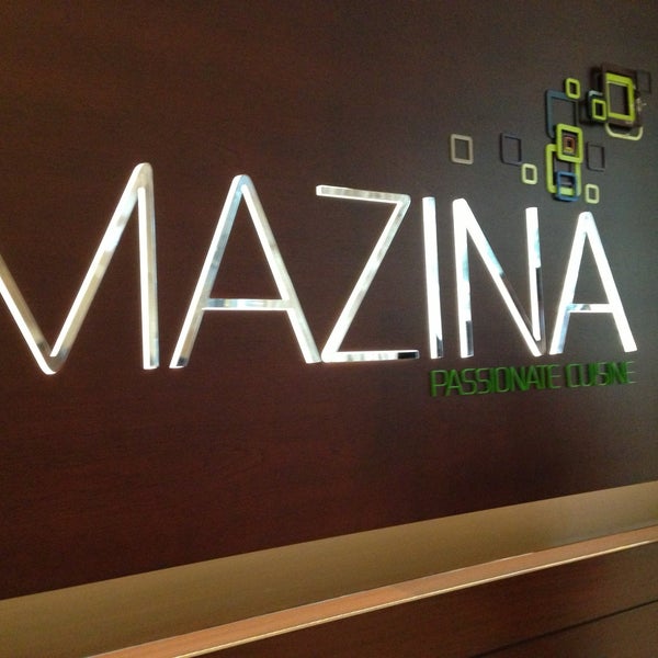 Photo taken at Mazina Restaurant by hazelle B. on 5/5/2013