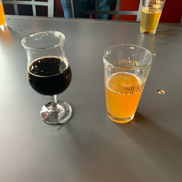 Photo taken at Flying Lion Brewing by Adam D. on 1/4/2020