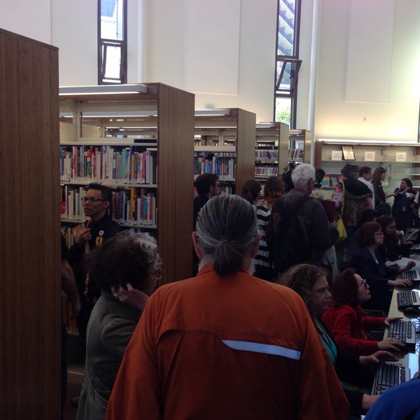 Photo taken at North Beach Branch Library by Dan B. on 5/10/2014