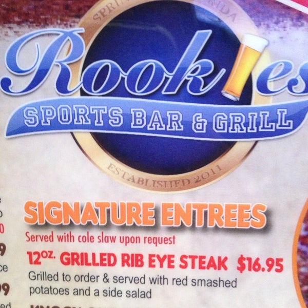 Foto scattata a Rookie&#39;s Sports Bar &amp; Grill da Tom A. il 5/11/2013