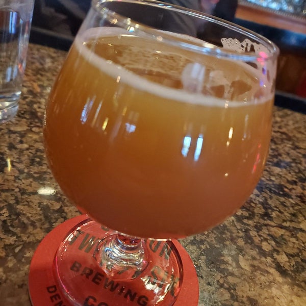 Photo taken at Backcountry Pizza &amp; Tap House by Mark W. on 10/7/2019