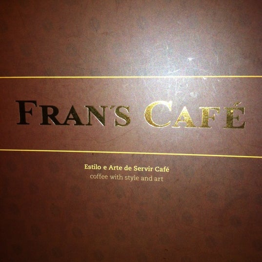 10/1/2012 tarihinde Enza R.ziyaretçi tarafından Fran&#39;s Café'de çekilen fotoğraf