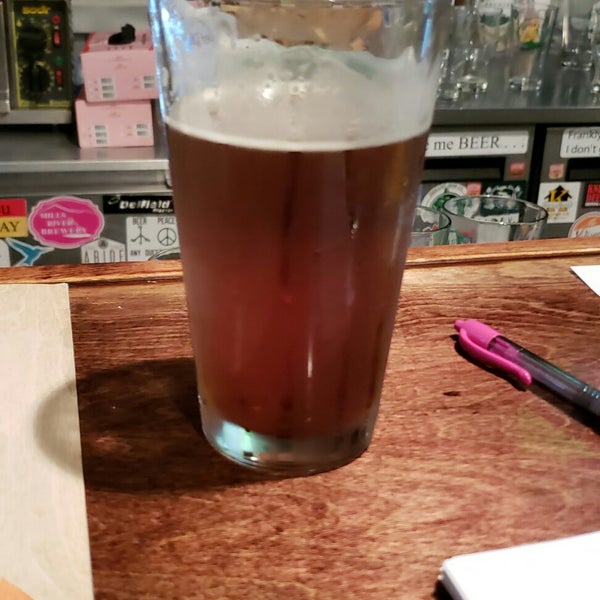 Photo taken at Mills River Brewery by Dennis T. on 5/19/2018