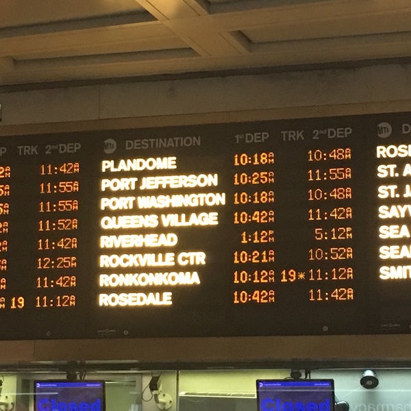 LIRR Tickets & Information Rail Station in New York