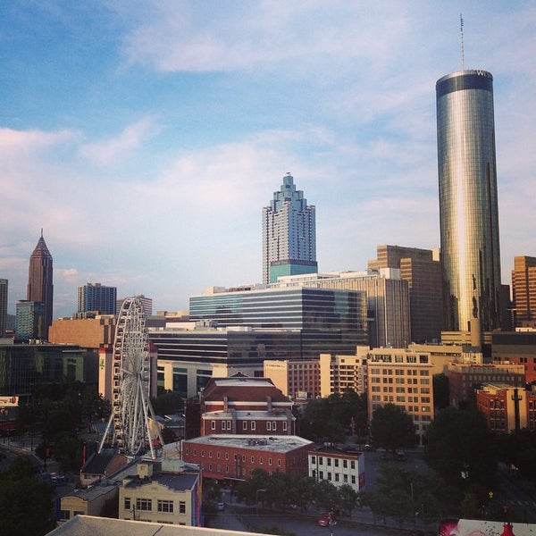 Photo taken at Skylounge Atlanta by Michael M. on 9/11/2014