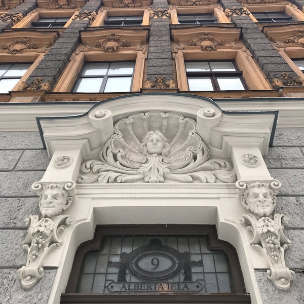 Das Foto wurde bei Art Nouveau Riga von &#39;Reyhan T. am 2/26/2017 aufgenommen