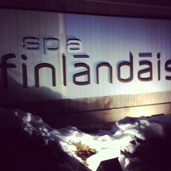 Photo taken at Spa Le Finlandais by Carl Edouard. T. on 1/28/2013