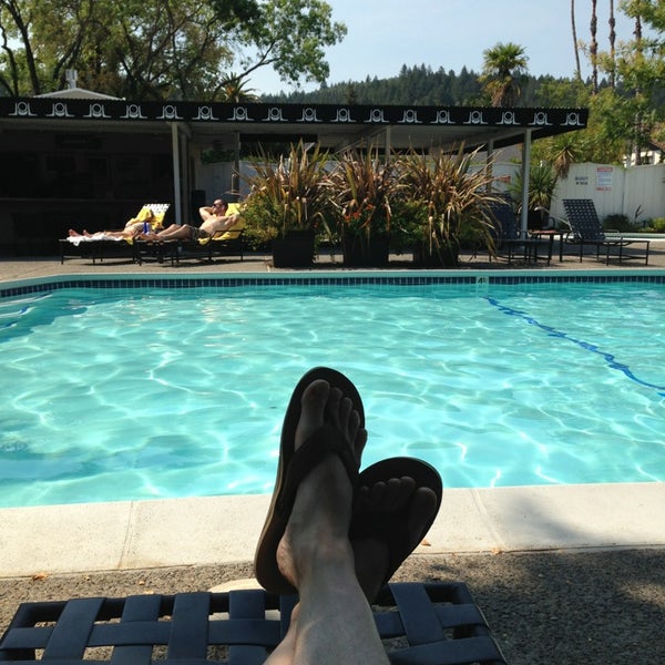 Photo taken at Mount View Hotel &amp; Spa Napa Valley by Matthew S. on 8/18/2013