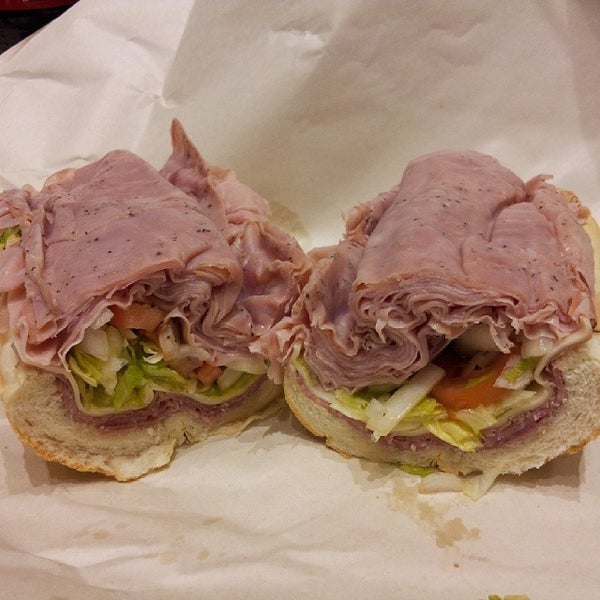 Photo taken at Lorenzo&#39;s Steaks &amp; Hoagies by Mike G. on 1/11/2014