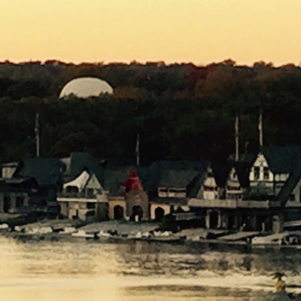 Boathouse Row Harbor or Marina in West Philadelphia
