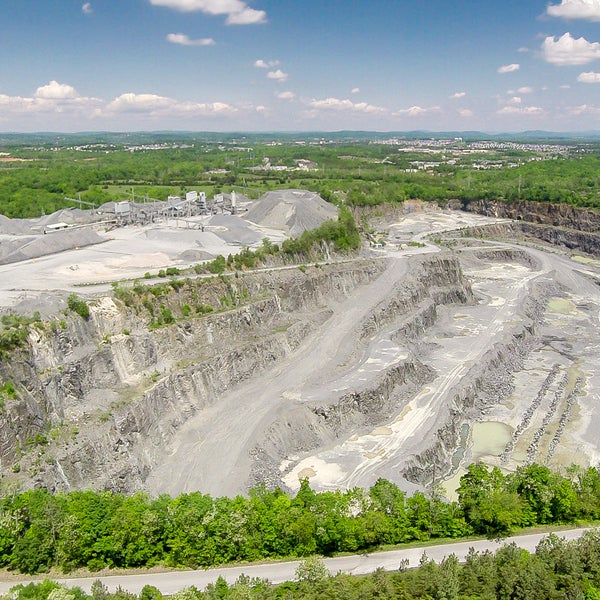 Luck Stone Quarry Overlook Scenic Lookout in Ashburn