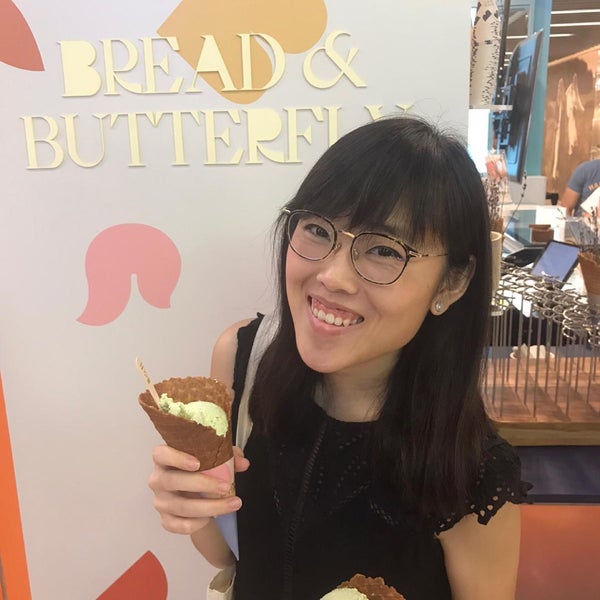 Bread Butterfly Ice Cream Shop In Orchard