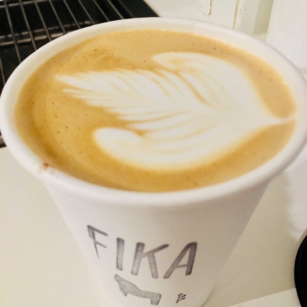 Photo taken at FIKA Cafe by Erica C. on 10/15/2017