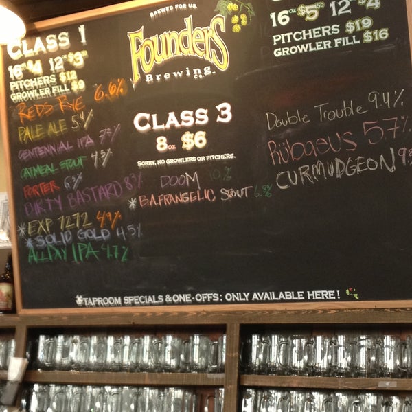 Photo taken at Founders Brewing Co. by Jim R. on 5/1/2013