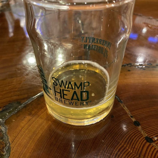 Photo taken at Swamp Head Brewery by Joan T. on 1/16/2022