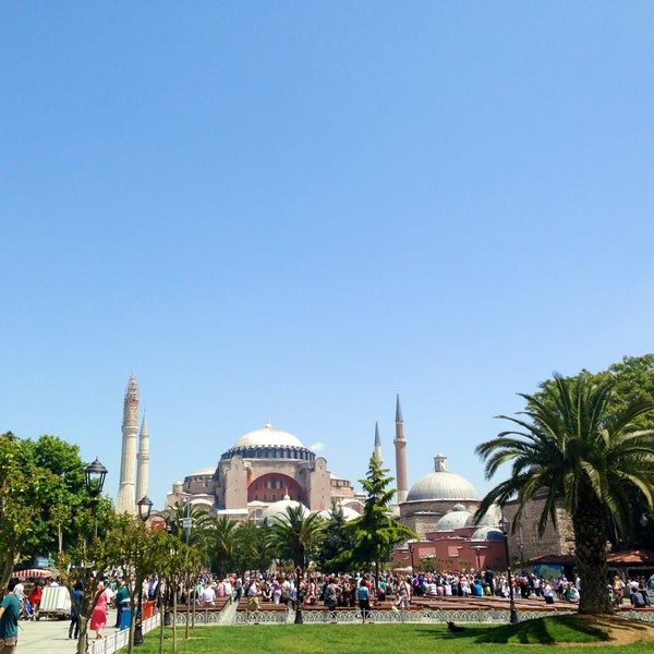Photo taken at Hagia Sophia by Tuğba Ö. on 5/19/2013