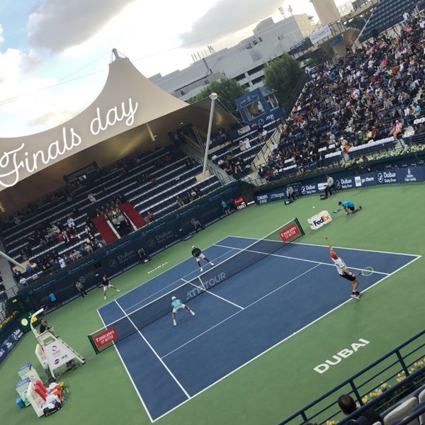Foto scattata a Dubai Duty Free Dubai Tennis Championships da A10s il 3/2/2019