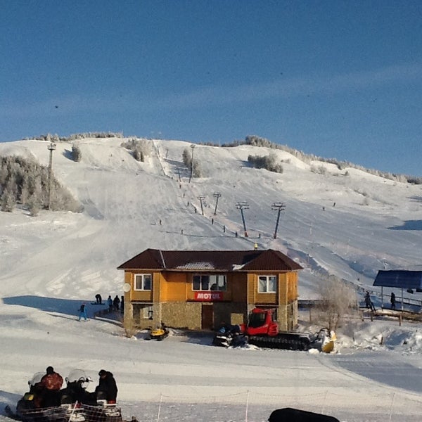 Снимок сделан в Хвалынский горнолыжный курорт пользователем Ilya Z. 2/9/2013