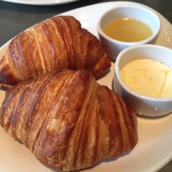Sunday brunch: Croissants made in house, fresh macaroons, and sometimes $15 bottles of rosé. Some of the brunch mains are on the small side--ask your waiter!
