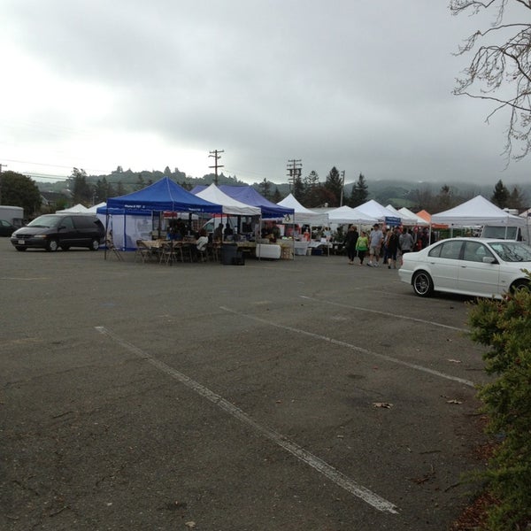 Photo taken at Santa Rosa&#39;s Farmers Market by Kenny D. on 3/30/2013