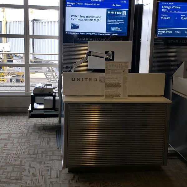 Gate 12 Airport Gate