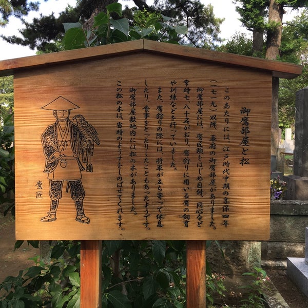 御鷹部屋と松 豊島区 東京都