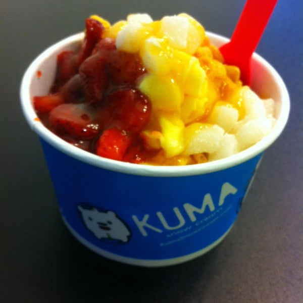 Photo taken at Kuma Snow Cream by Julie P. on 5/30/2013
