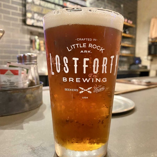 Photo taken at Lost Forty Brewing by Eric J. on 11/30/2021