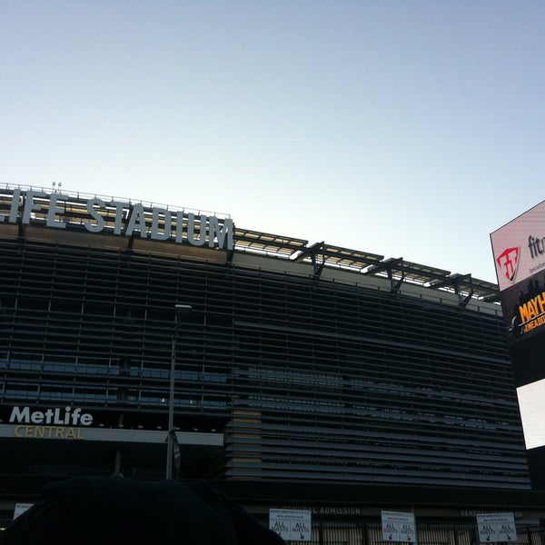 Photo taken at MetLife Stadium by Kelly R. on 4/21/2013