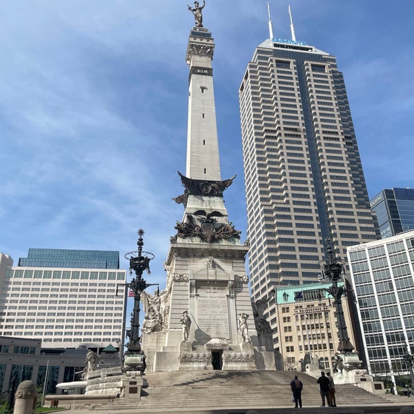 Photo taken at Soldiers &amp; Sailors Monument by Mesh on 4/16/2024