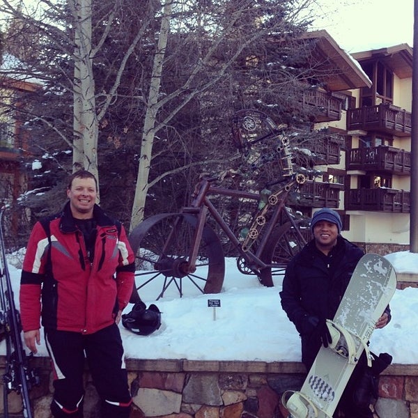 Photo taken at The Lodge at Vail by benjamin d. on 1/18/2014
