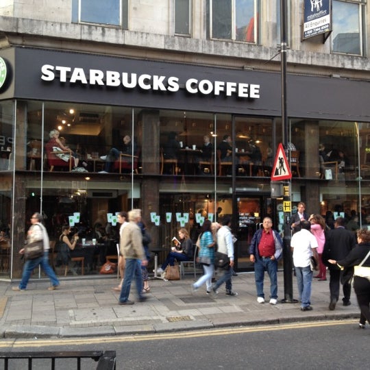 Walking Directions To Starbucks Starbucks - 112-116 New Oxford St